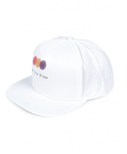 I.P.I.N.D.B: NEVER DIE BROKE COLOURFUL RINGS PRO STYLE CAP