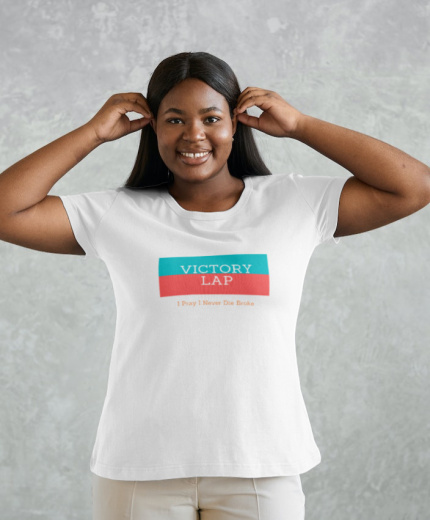 I.P.I.N.D.B: Victory Lap Ladies Crew T-shirt